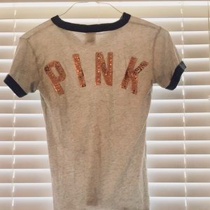 PINK brand t-shirt.